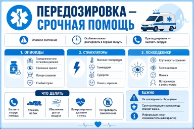 Помощь при передозировке в Североморске