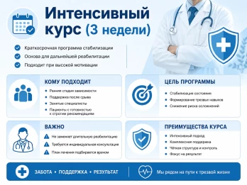 Реабилитация за 21 день в Североморске